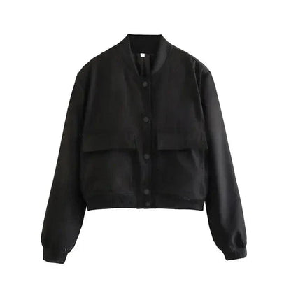Robin | Women's Cropped Bomber Jacket