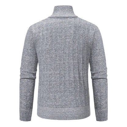 Ronald | Men's Quarter-Zip Cable Knit Sweater