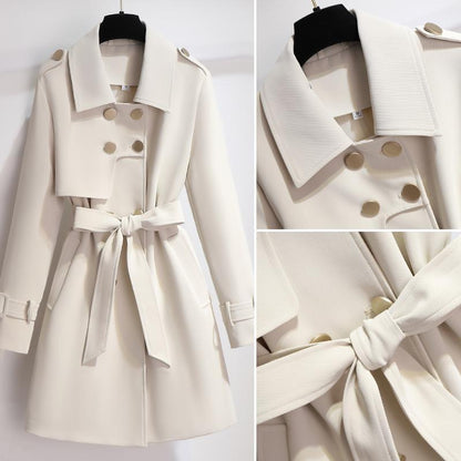 Rose | Women's Double-Breasted Trench Coat