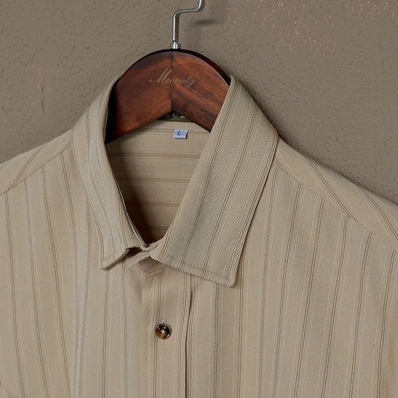 Ruben | Men's Long Sleeve Striped Shirt