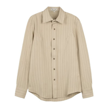 Ruben | Men's Long Sleeve Striped Shirt