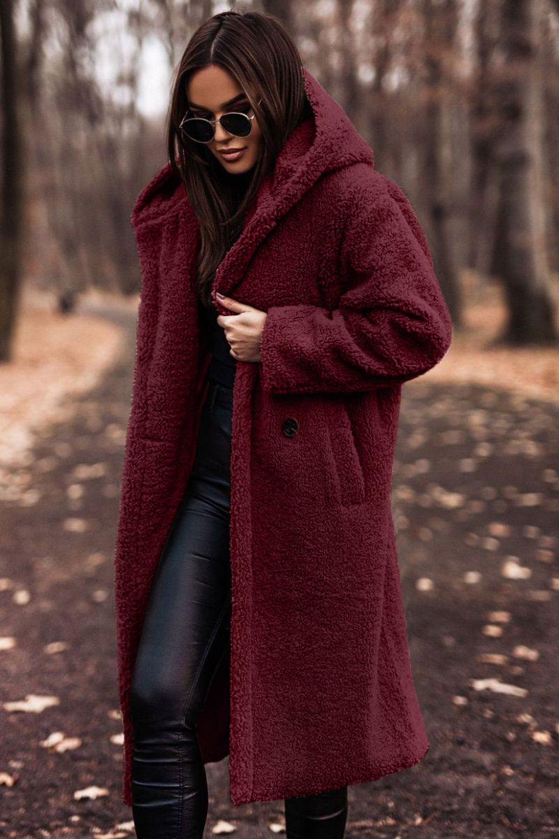 Ruby | Women's Hooded Teddy Coat