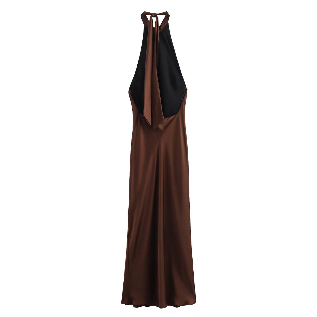 Sadie | Women's Sleeveless Halter Maxi Dress