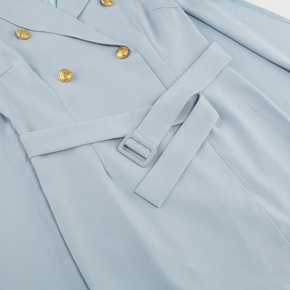 Sage | Women's Double-Breasted Blazer Mini Dress