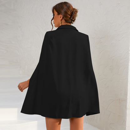 Sage | Women's Double-Breasted Blazer Mini Dress