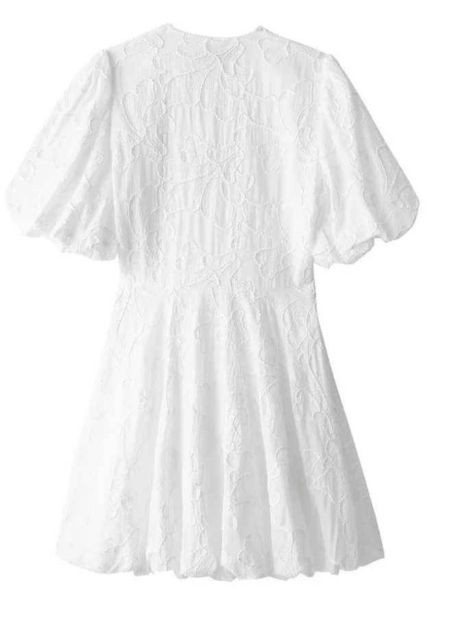 Savannah | Women's V-Neck A-Line Mini Dress