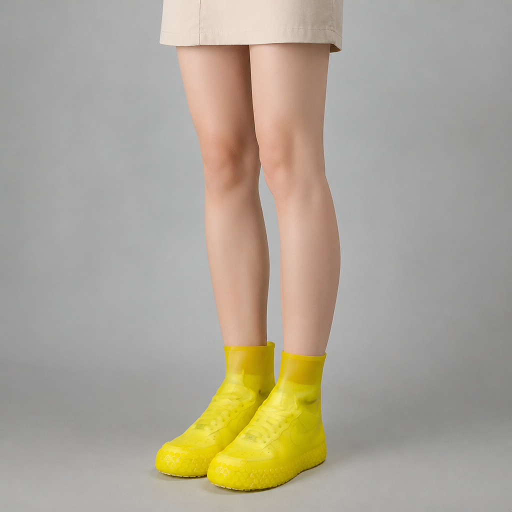 Seamless Stretch Silicone Waterproof Shoe Covers