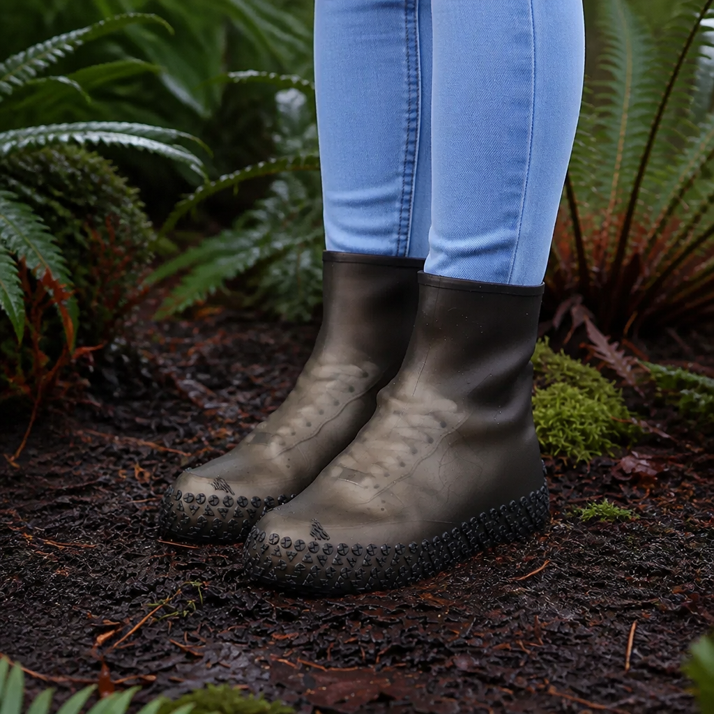 Seamless Stretch Silicone Waterproof Shoe Covers