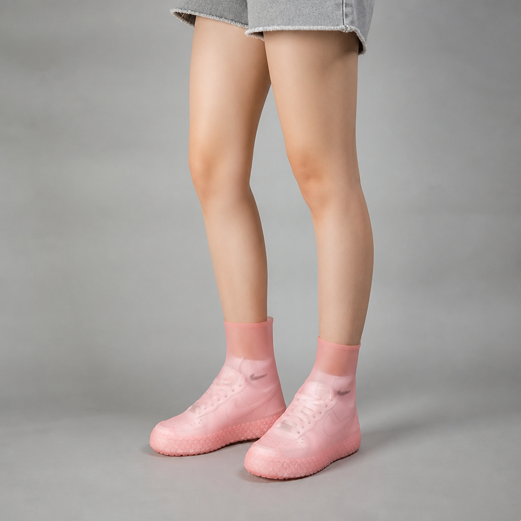Seamless Stretch Silicone Waterproof Shoe Covers