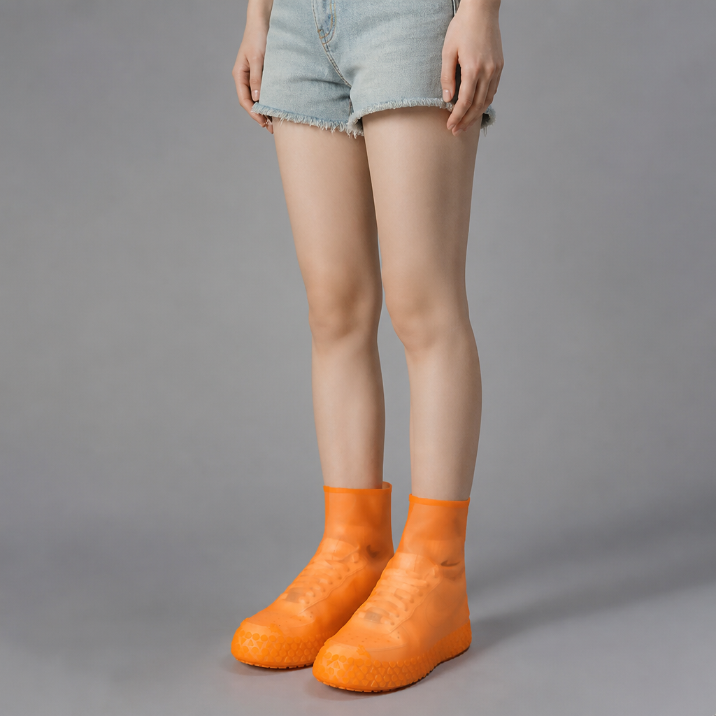 Seamless Stretch Silicone Waterproof Shoe Covers