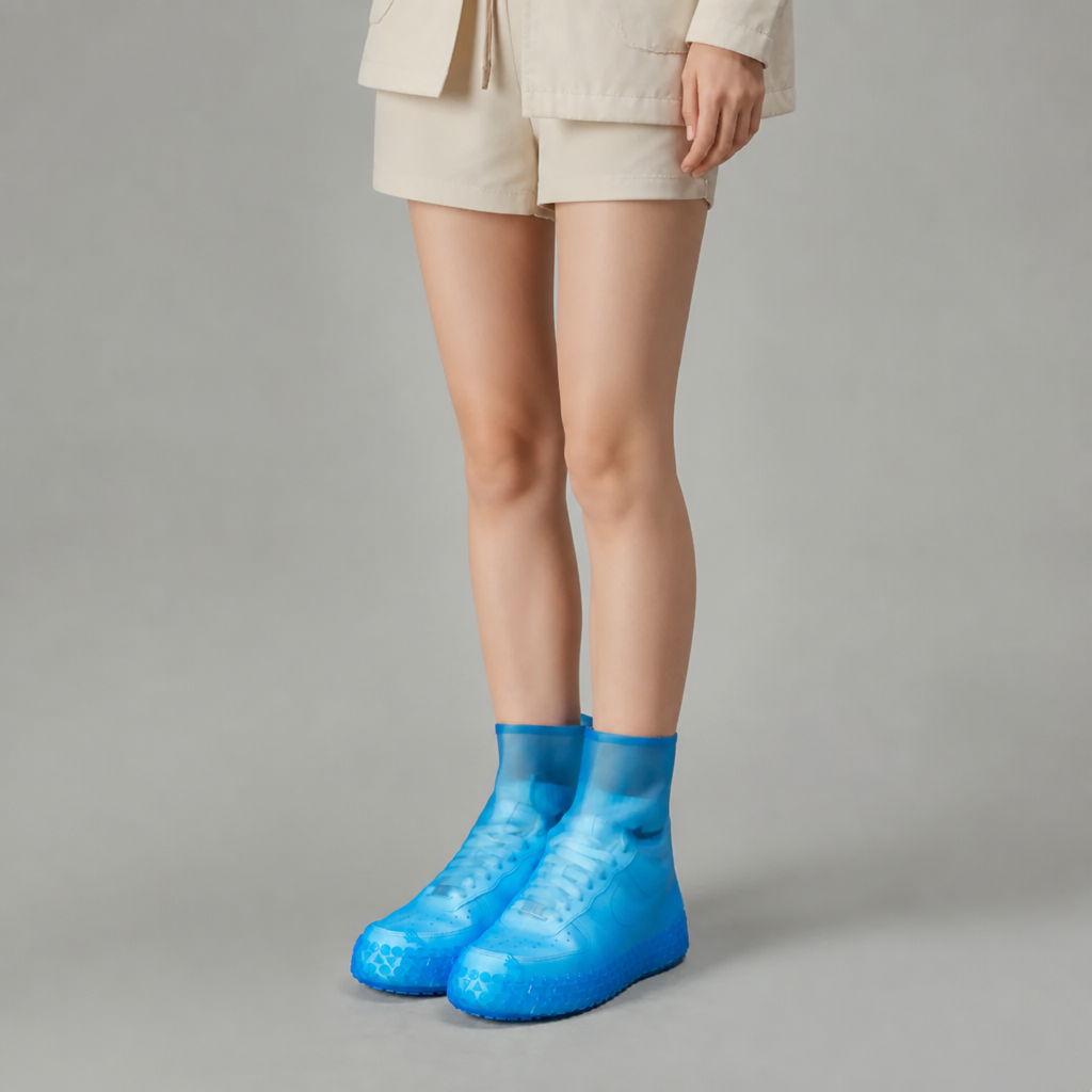 Seamless Stretch Silicone Waterproof Shoe Covers