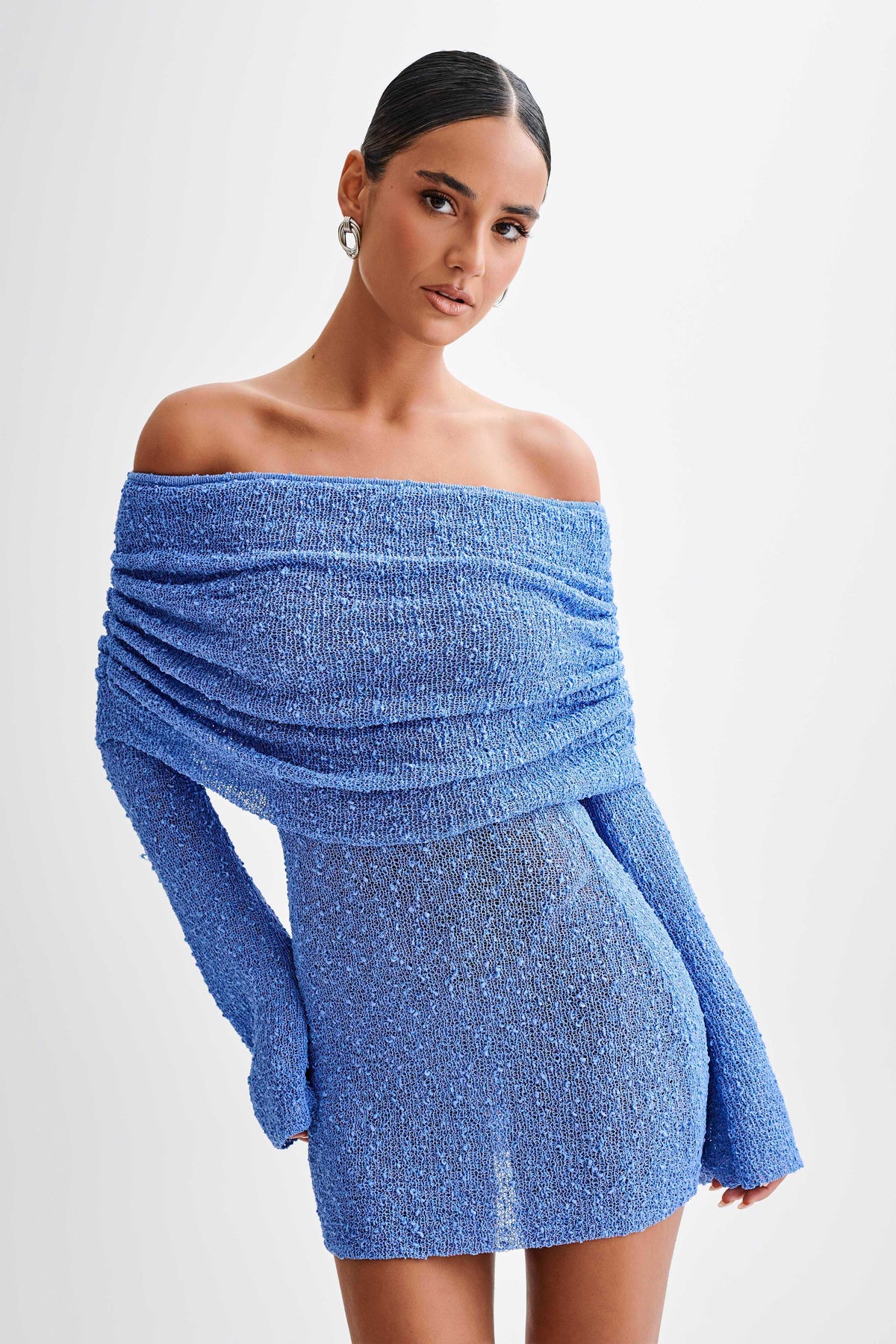 Selena | Women's Bodycon Off-Shoulder Mini Dress
