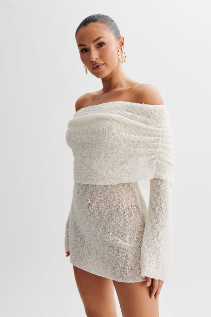 Selena | Women's Bodycon Off-Shoulder Mini Dress