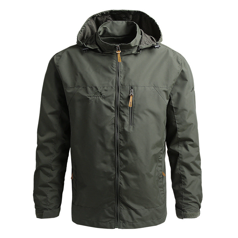 Seth | Men's Hooded Full Zip Jacket