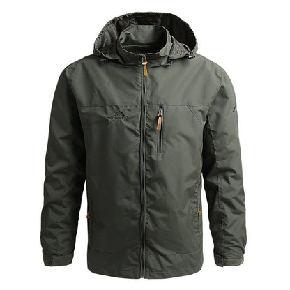 Seth | Men's Hooded Full Zip Jacket