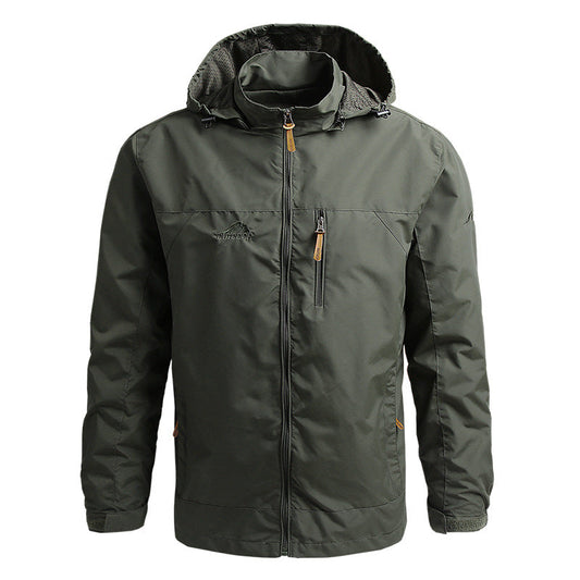 Seth | Men's Hooded Full Zip Jacket