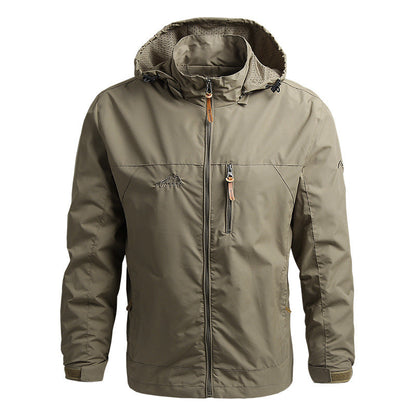 Seth | Men's Hooded Full Zip Jacket