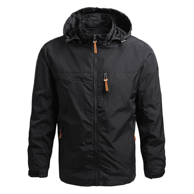 Seth | Men's Hooded Full Zip Jacket