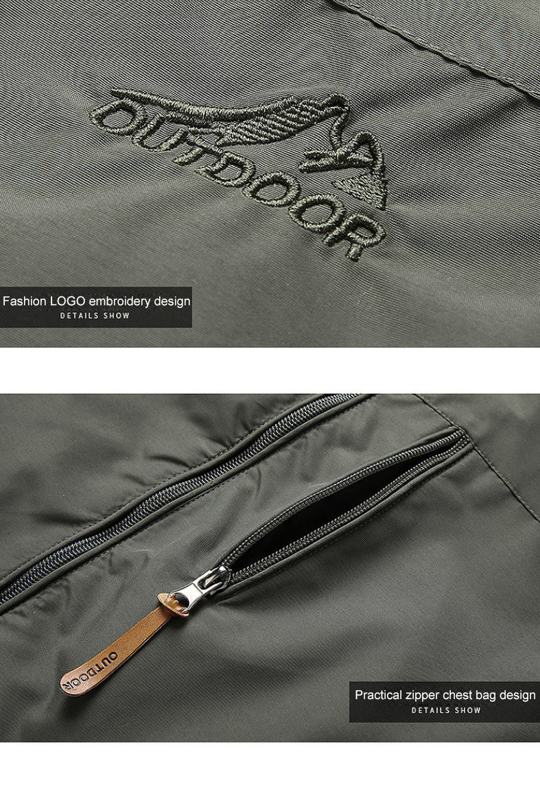 Seth | Men's Hooded Full Zip Jacket