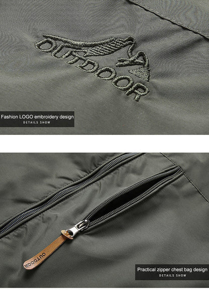 Seth | Men's Hooded Full Zip Jacket