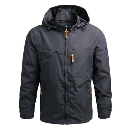 Seth | Men's Hooded Full Zip Jacket