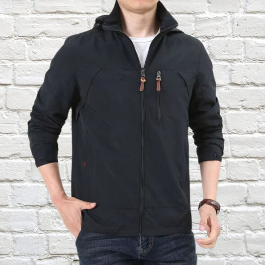Seth | Men's Hooded Full Zip Jacket