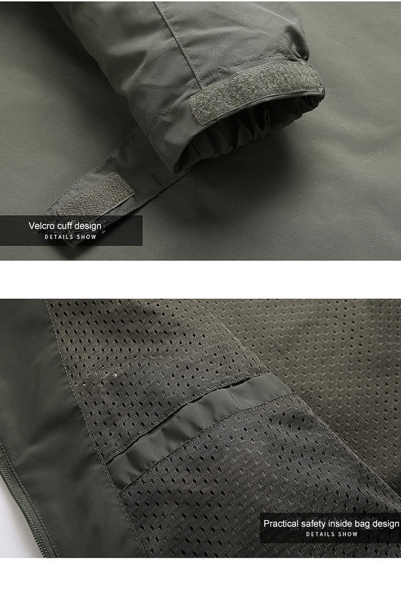 Seth | Men's Hooded Full Zip Jacket