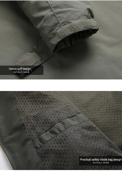 Seth | Men's Hooded Full Zip Jacket