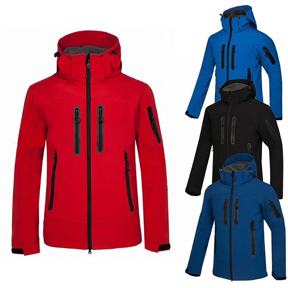 Shane | Men's Full Zip Hooded Jacket