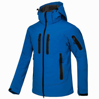 Shane | Men's Full Zip Hooded Jacket