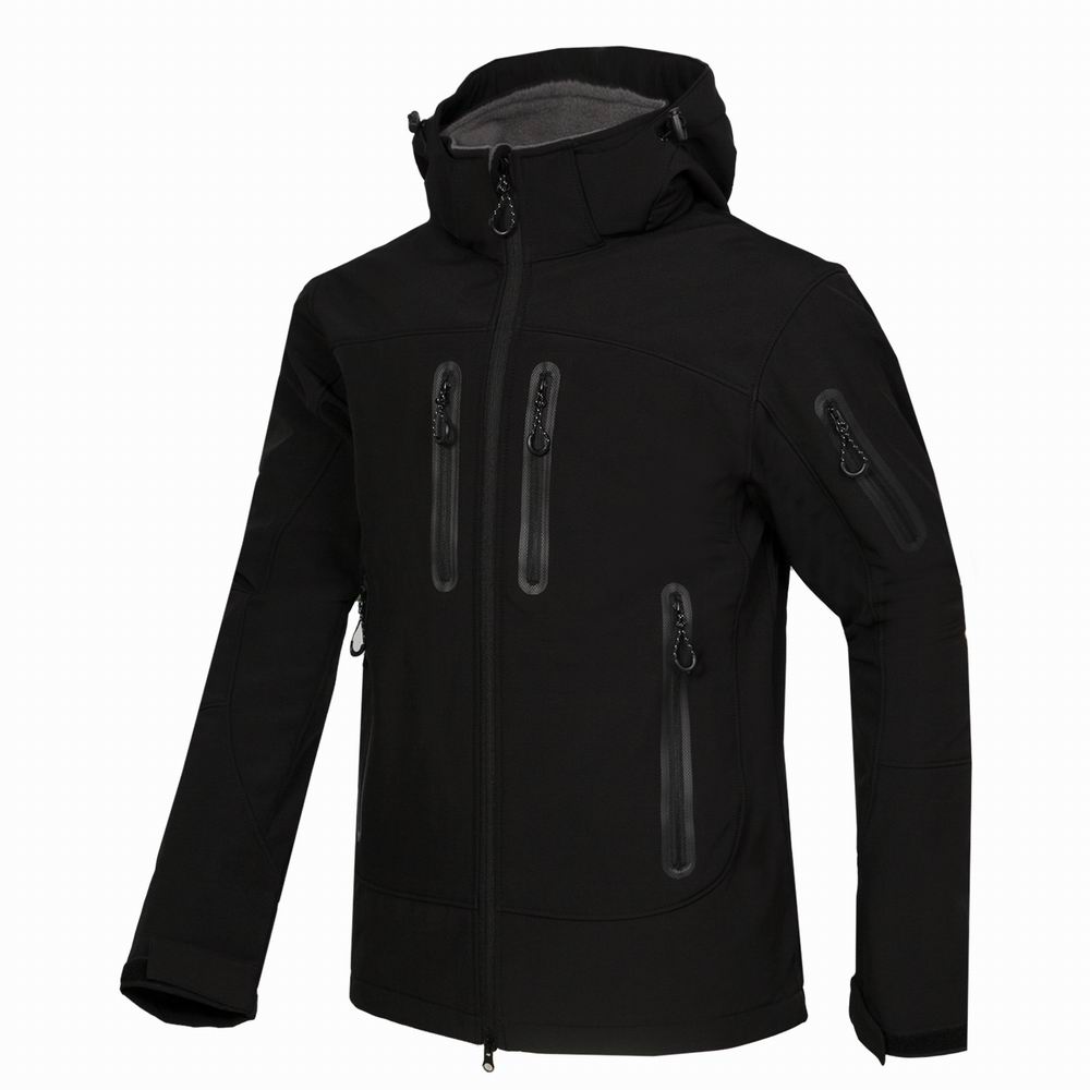 Shane | Men's Full Zip Hooded Jacket
