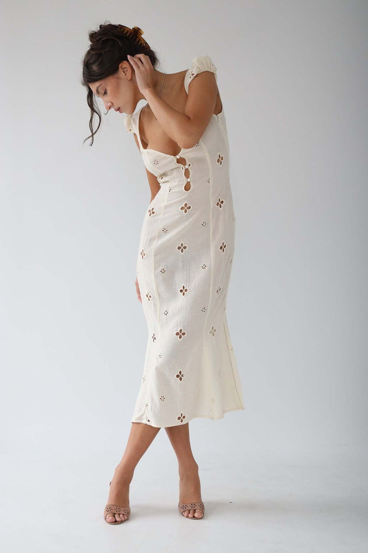 Shelby | Women's Sleeveless A-Line Midi Dress