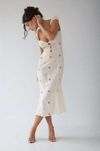 Shelby | Women's Sleeveless A-Line Midi Dress