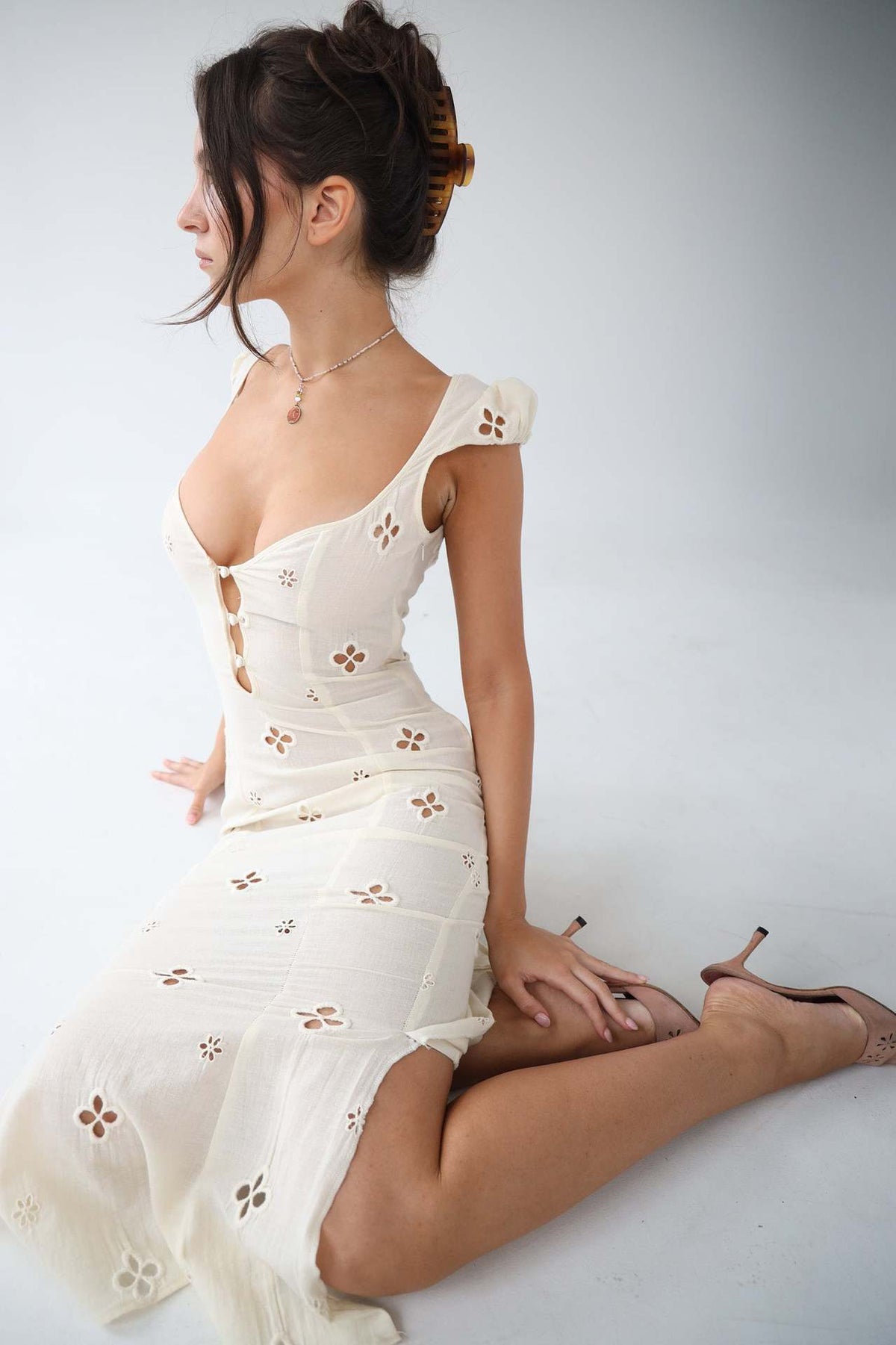 Shelby | Women's Sleeveless A-Line Midi Dress