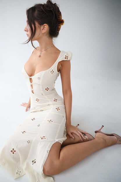 Shelby | Women's Sleeveless A-Line Midi Dress