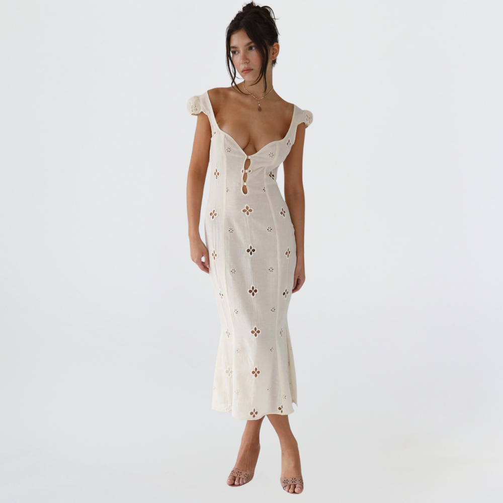 Shelby | Women's Sleeveless A-Line Midi Dress