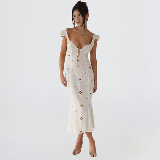 Shelby | Women's Sleeveless A-Line Midi Dress