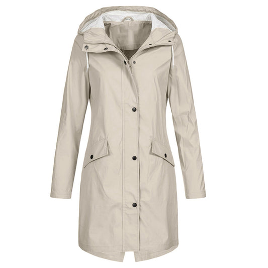 Stacy | Women's Hooded Mid-Length Coat