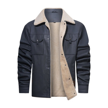 Stan | Men's Button-Down Trucker Jacket