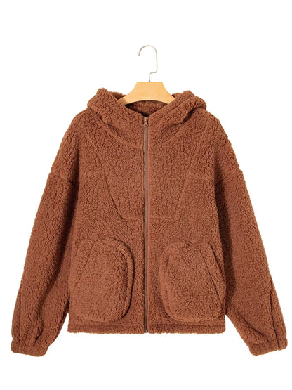 Stephanie | Women's Relaxed Fit Zip Up Jacket