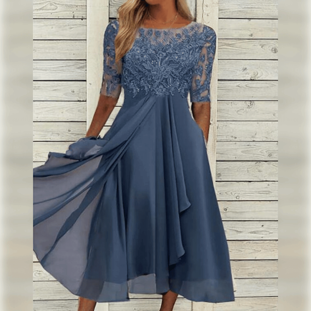 Stylish and Comfortable Dress - Purple