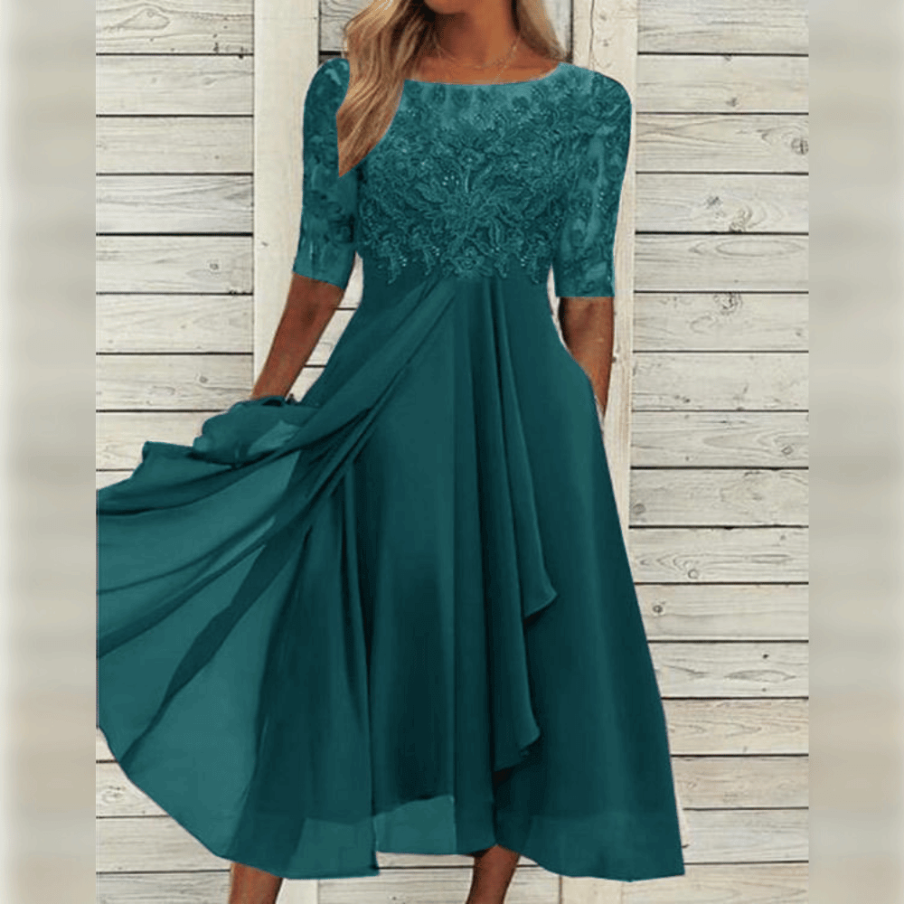 Stylish and Comfortable Dress - Purple