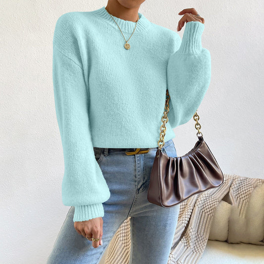 Sue | Women's Relaxed Fit Crew Neck Sweater