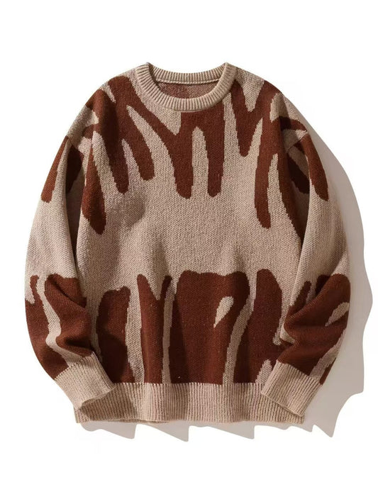 Summer | Women's Oversized Crew Neck Graphic Sweater