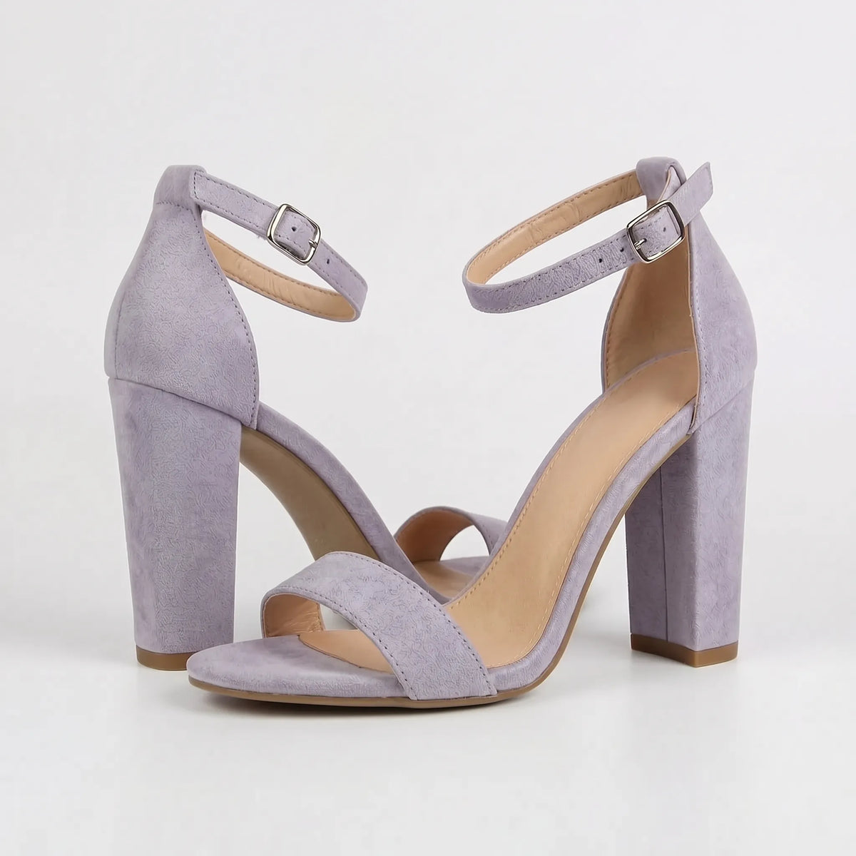 Summer Party Sandals with Block Heel