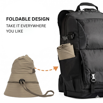 Sun Protection Hat with Neck Flap | UPF 50