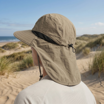 Sun Protection Hat with Neck Flap | UPF 50