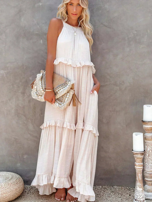 Tabitha | Women's Sleeveless Maxi Dress