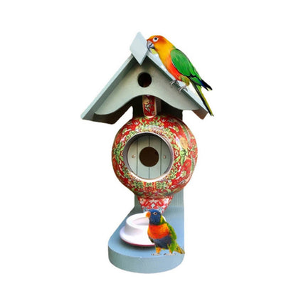 Teapot Birdhouse Feeder