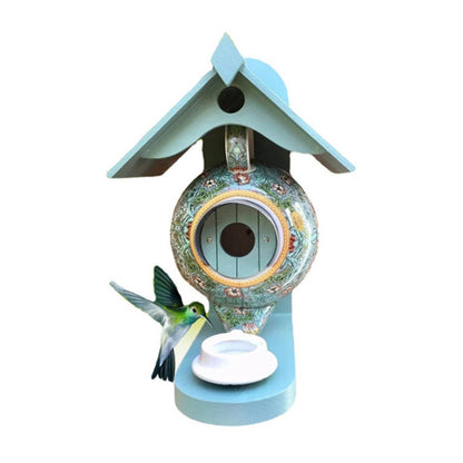 Teapot Birdhouse Feeder